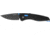 SOG Specialty Knives &amp; Tools Adventurer LB Folding Knife, 3.5in, CRYO 5CR15MOV, Drop Point, Nordic Blue/Satin Blade, GRN Nordic Blue Handle, SOG13110357