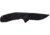 Sog Specialty Knives &amp; Tools Sog Knife Sog-tac Au Black 3.43 Pln Edge Tanto Black