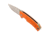SOG Specialty Knives &amp; Tools Tellus FLK Folding Knives, 3.65in, CRYO 440C, Clip Point Blade, Blaze Orange GRN Handle, 14-06-03-43