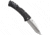 SOG Specialty Knives &amp; Tools Traction Folding Knife, 3.5in, 5Cr13MoV Blade, Clip Point, Black, Glass-Reinforced Nylon Handle, SOG-TD1011-CP