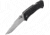 SOG Specialty Knives &amp; Tools Traction Folding Knife, 3.5in, 5Cr13MoV Blade, Clip Point, Black, Glass-Reinforced Nylon Handle, SOG-TD1011-CP