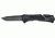 SOG Trident Tanto Knife w/ SE Fold, 3.75in. Steel Blade and Green Handle, Black TiNi Finish, TF7-CP