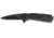 SOG Twitch XL Knife w/ SE Fold 3.25in. Steel Blade and Alum. Handle, BLK TiNi Finish, Black TWI21-CP