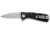 SOG Twitch XL Knife w/ SE Fold 3.25in. Steel Blade and Alum. Handle, Satin Finish, Black TWI22-CP