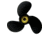 Solas Amita 3 Aluminum 3 Blade Prop Rh 8.25 Dia. x 8 Pitch x Pin Spline, 2011-083-08P