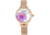 Sophie And Freda Raleigh Mother-Of-Pearl Bracelet Watch w/Swarovski Crystals, Pink, One Size, SAFSF5705