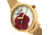 Sophie And Freda Raleigh Mother-Of-Pearl Bracelet Watch w/Swarovski Crystals, Red, One Size, SAFSF5703