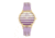 Sophie And Freda Sophie &amp; Freda Tucson Leather Band Watches w/ Swarovski Crystals - Women's, Gold/Lavender, One Size, SAFSF4505