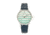 Sophie And Freda Sophie &amp; Freda Tucson Leather Band Watches w/ Swarovski Crystals - Women's, Silver/Teal, One Size, SAFSF4502