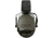 Sordin Supreme MIL AUX Headset, Slim Headband, Green Cups, 500783