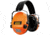 Sordin Supreme PRO-X Slim Headset, Leather Headband, Orange Cups, 520472