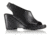 Sorel After Hours Slingback Leather Casual Boot, Womens, Black, 7 US, 1787431010-7