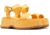 Sorel Dayspring Ankle Strap Sandal - Womens, Yellow Ray/Yellow Ray, 7.5, 2069731-756-7.5