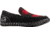 Sorel Dude Moc Felt Slipper - Men's-Black/Red Dahlia-Medium-8.5