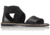 Sorel Ella Leather Sandal, Womens, Black, 8.5 US, 1787541010-8.5