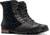 Sorel Emelie Short Lace Boots - Womens, Black, 10, 1869831010-10