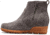 Sorel Evie Bootsie - Womens, Suede Quarry, 9, 1876671052-9