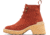 Sorel Hi-Line Heel Lace Boot - Women's, Warp Red, Tawny Buff, 9.5, 2009141-849-9.5