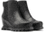 Sorel Joan Of Arctic Wedge III Chelsea Bootie - Women's, Black, Sea Salt, 11, 1951131010-11