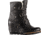 Sorel Joan Of Arctic Wedge Mid Shearling Casual Boot - Women's-Black/Ancient Fossil-Medium-11