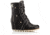 Sorel Joan Of Arctic Wedge Mid X Celebration Casual Boot - Women's-Black/Natural-Medium-5