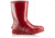Sorel Joan Rain Short Gloss Rubber Boot, Womens, Red Dahlia/Candy Apple, 11 US, 1757541661-11