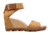 Sorel Joanie Ii Ankle Strap Casual Sandals - Women's, Camel Brown, 8, 1841101224-8