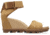 Sorel Joanie Ii Ankle Strap Casual Sandals - Women's, Camel Brown, 8, 1841101224-8
