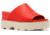 Sorel Joanie IV Slide Wedge Sandals - Womens, Red Glo/Sea Salt, 6, 2069791-617-6
