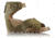 Sorel Joanie Sandal II Leather, Womens, Olive Drab, 8 US, 1787341389-8