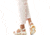 Sorel Kinetic Impact Y-Strap High Sandals - Womens, Sea Salt/Radiation, 8.5 US, 2030461-125-8.5