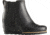 Sorel Lea Wedge 2 Casual Boot - Women's-Black/Quarry-Medium-10.5