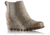 Sorel Lea Wedge Leather Casual Boot, Womens, Kettle, 9 US, 1787771005-9