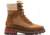 Sorel Lennox Lace Cozy STKD Waterproof Boot - Women's, Velvet Tan, Warp Red, 9.5, 2009271-242-9.5