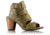 Sorel Nadia Buckle Leather Casual Boot, Womens, Olive Drab, 7 US, 1775771389-7