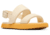 Sorel Ona Streetworks Go-To Flat Sandal - Womens, Honey White/Yellow Ray, 9.5, 2070231-292-9.5