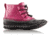 Sorel Out N About Lace Patent Leather Casual Boot, Youth, Pink Ice/Black, 4 US, 1758561695-4