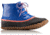 Sorel Out N About Rain Boot, Womens, Blue Macaw/Hot Coral, 8.5 US, 1735301409-8.5