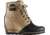 Sorel PDX Wedge Casual Boot - Women's-Black/Beach-Medium-12