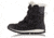 Sorel Youth Whitney Short Lace Boot, Black, Sea Salt, 4, 1767401011-4
