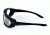 Sos Gripz Riders / Rambler Sunglasses, Frame - Matte Black Tr-90 W/ Temples And Strap / Lens - Pc Z87.1, Clear-fm