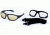 Sos Gripz Riders / Rambler Sunglasses, Frame - Matte Black Tr-90 W/ Temples And Strap / Lens - Pc Z87.1, Yellow-fm