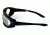 Sos Gripz Riders / Rambler Sunglasses, Frame - Matte Black Tr-90 W/ Temples And Strap / Lens - Pc Z87.1, Yellow-fm