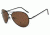 Sos Polar Max / Anchor Sunglasses, Frame - Matte Black/black Temple, Lens - Tac Polarized Brown 1.0mm