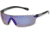 Survival Optics Sunglasses Eyeguards/Starlite-small Sunglasses, Gray Temple Frame, Blue Mirror Lens 4755 