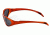 Sos Wraps / Hydro Sunglasses, AFrame - Aluminum Orange / Lens - Pc Smoke-fm