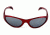 Wraps / Hydro Sunglasses, Frame - Metallic Red / Lens - Pc Smoke-fm