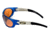 Sos Wraps / Thrasher 1 Sunglasses, Frame - Metallic Blue/silver / Lens - Pc Orange-fm