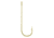 South Bend Aberdeen Gold Hook, Size 10, Pack Of 10, 10GA