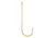 South Bend Aberdeen Gold Hook, Size 8, Pack Of 10, 8GA